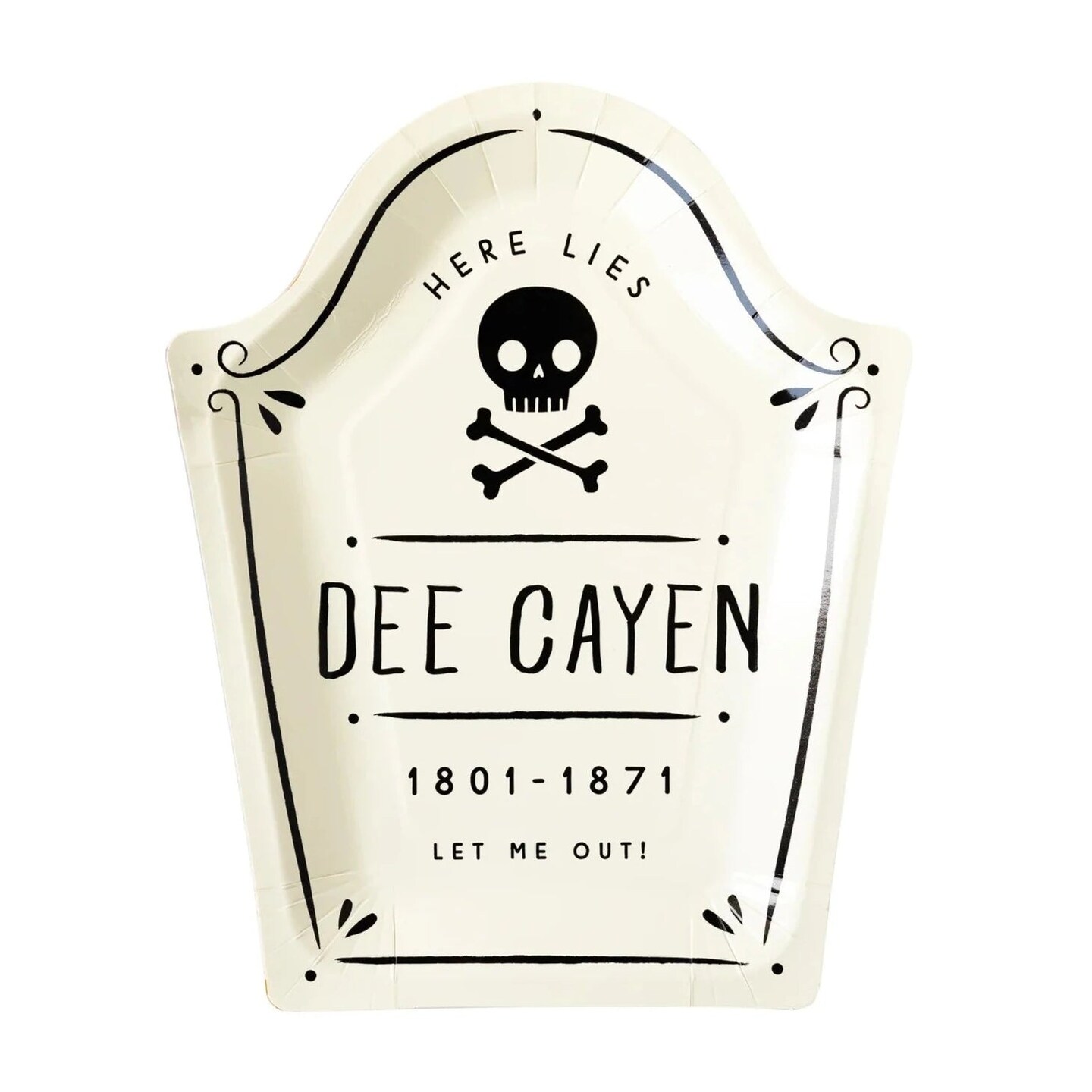 TOMBSTONE PLATES