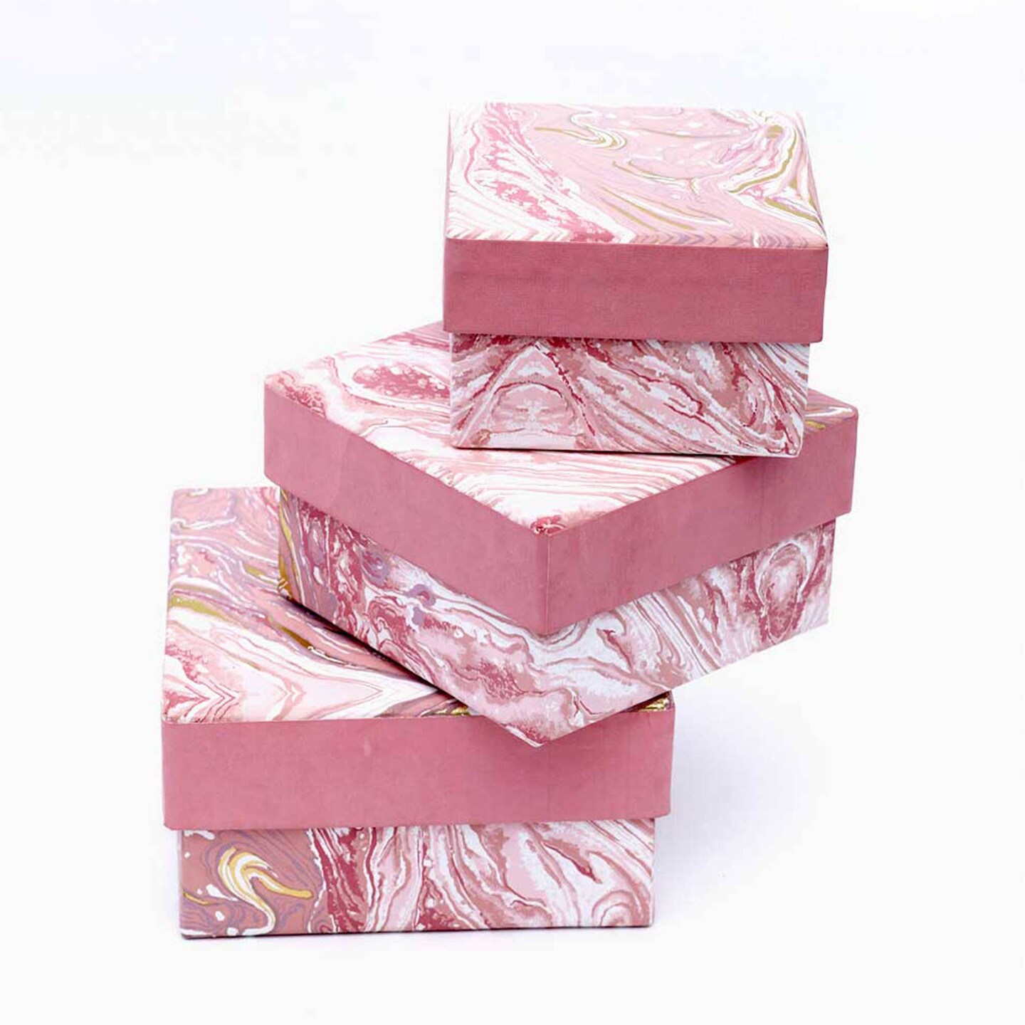 Square Storage Gift Box- Set of 3