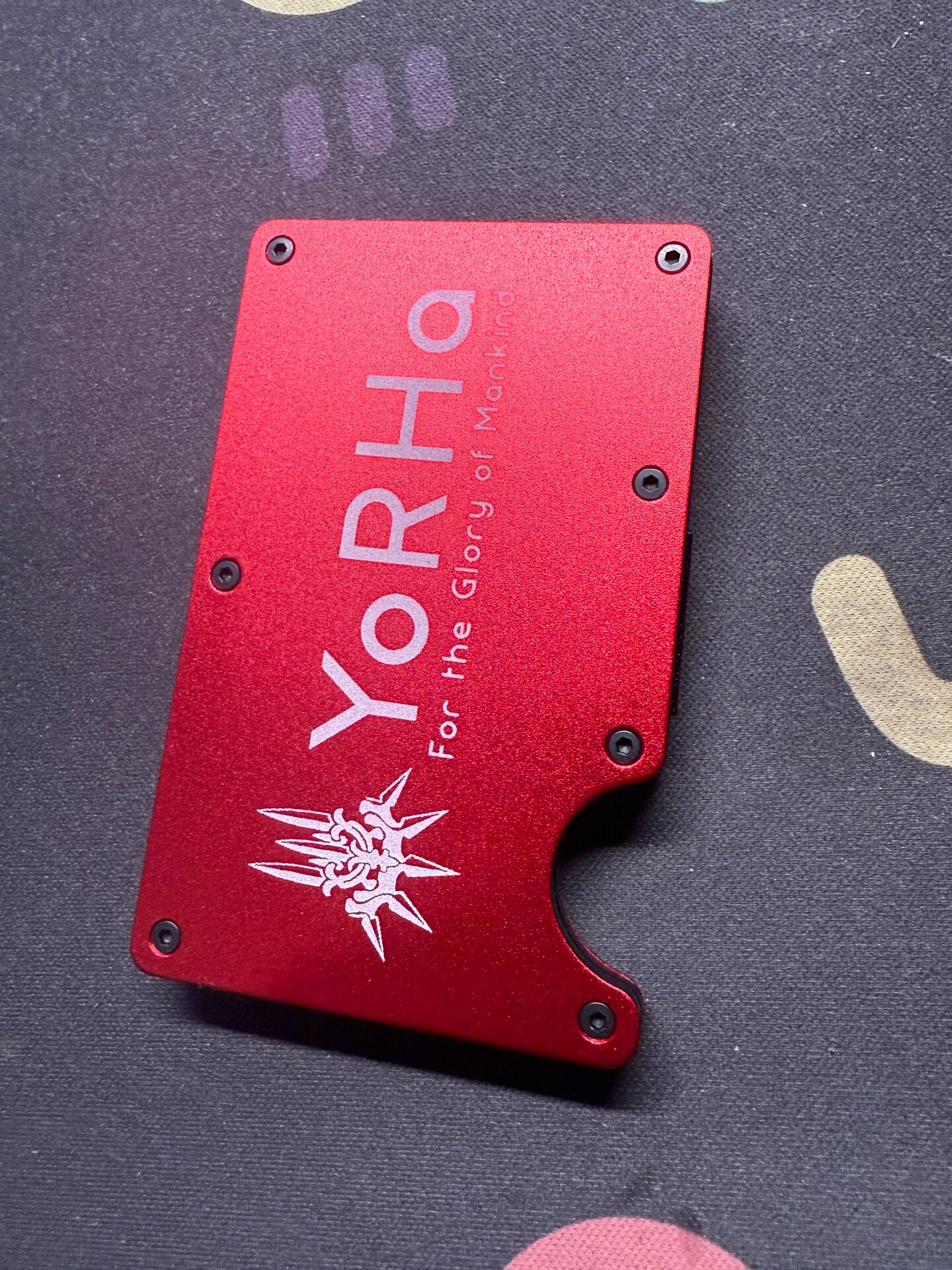 Nier Automata Glory for Mankind YoRHa Minimalist Slim Metal