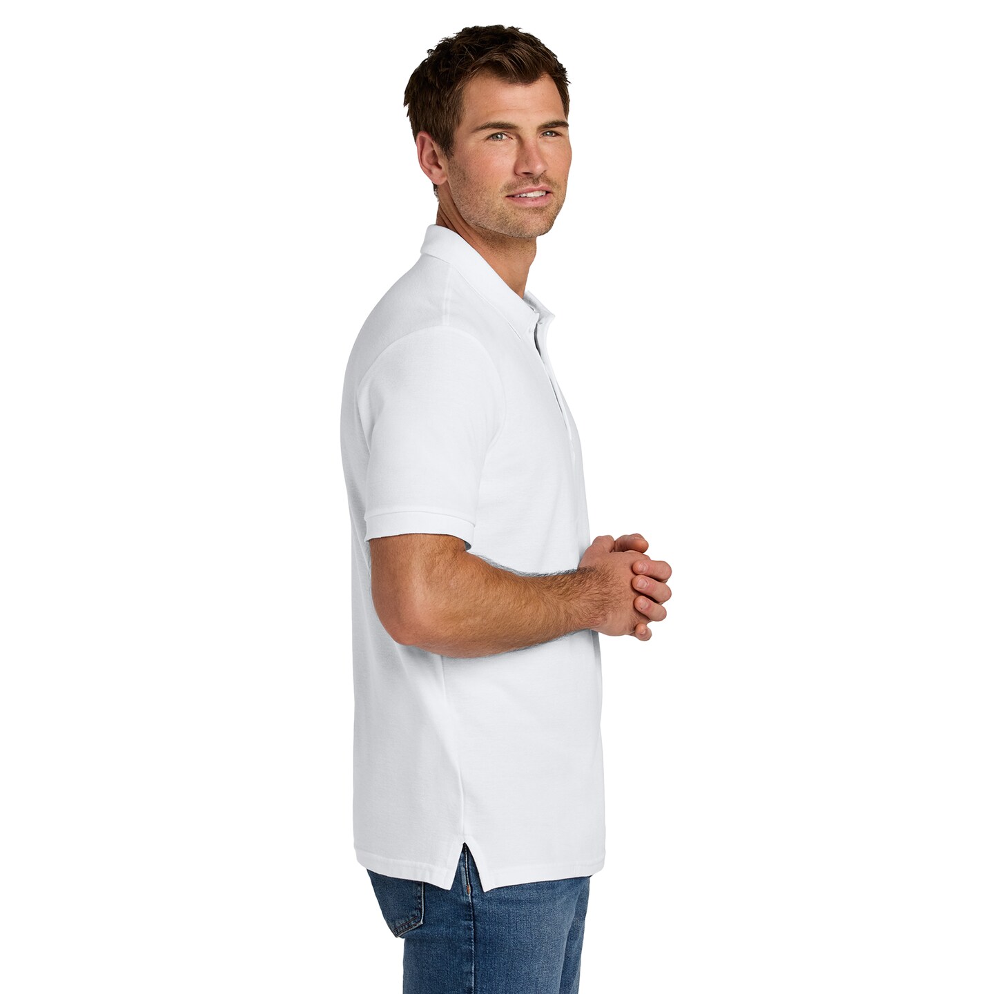 Gildan Hammer Pique Polo T-Shirt, Pure Cotton Short Sleeve Assorted Color Men's Tee