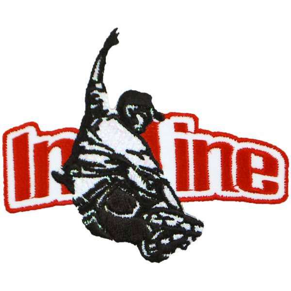 Inline Sport Embroidered Iron-on Applique/Patch
