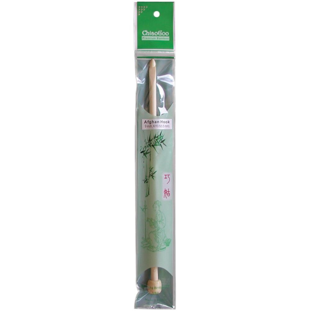 ChiaoGoo Bamboo Crochet Hook - Sizes US E to U