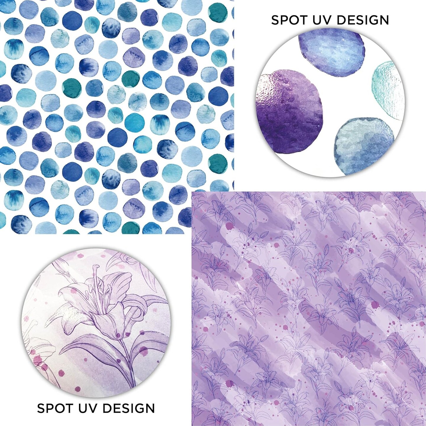 48 sheets 12x12 Scrapbooking Cardstock Decorative Paper Pack - Watercolor Flora - for Card Making Journaling Planner Origami Scrapbook Collage Paper Materials Supplies