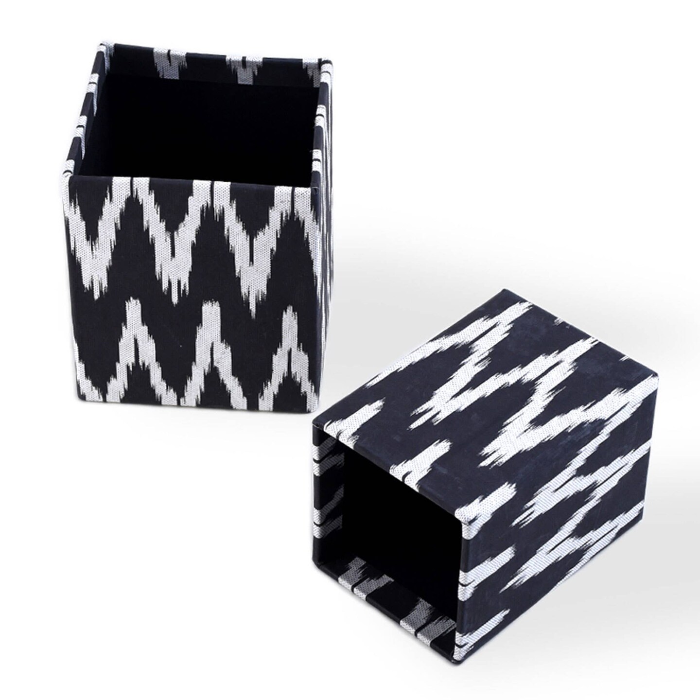 Handmade Square Pen Holder/Pen Stand -Set of 2