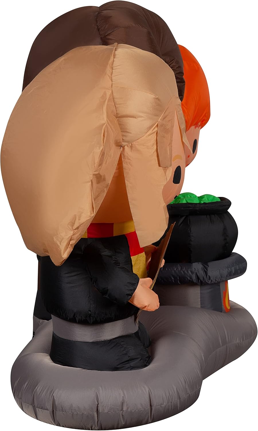 7.5&#x27; Gemmy Airblown Inflatable Halloween Harry Potter, Hermione Granger, Ron Weasly Cauldron Scene Yard Decoration 229022