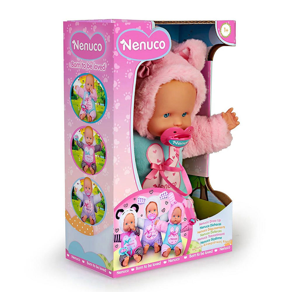 Nenuco Dress Up Baby Doll with Bunny Outfit, 12&#x22; Doll