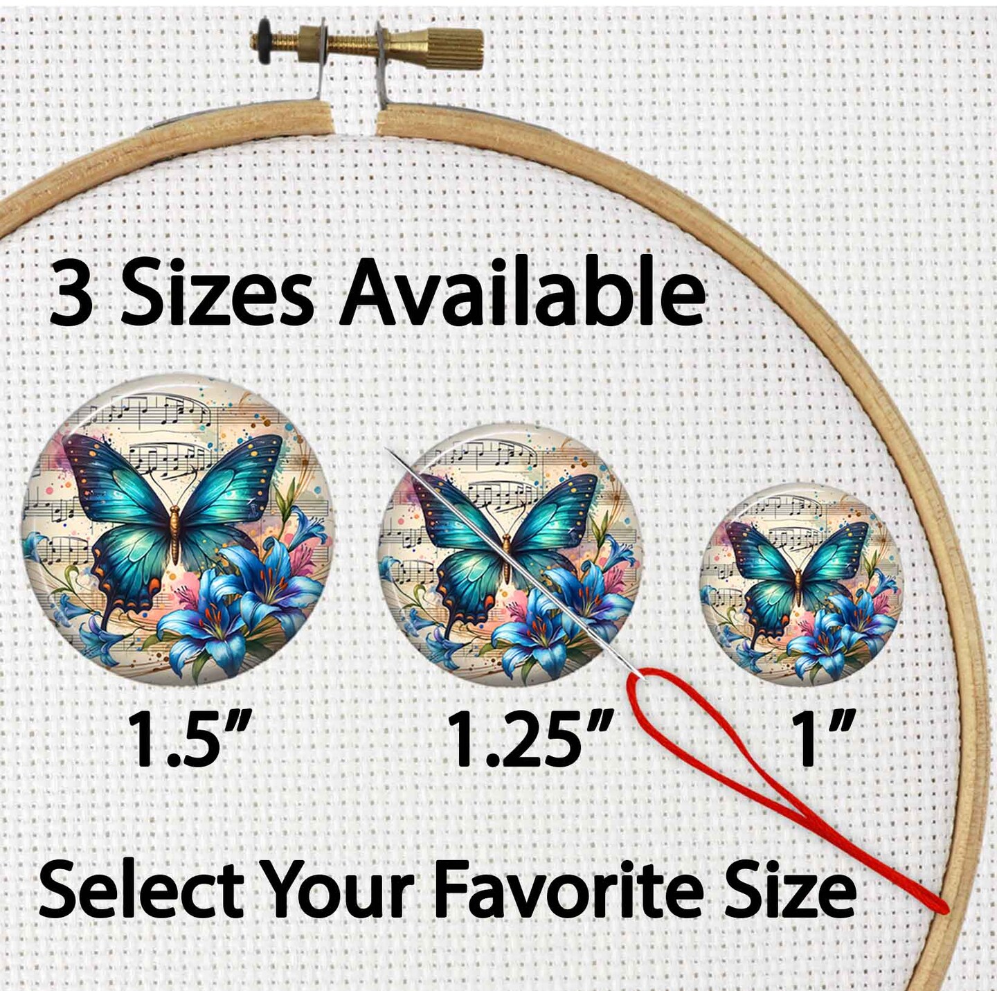 Cute Cat Needle Minders - 2-Piece Magnetic Needle Holder For Cross Stitch & Embroidery
