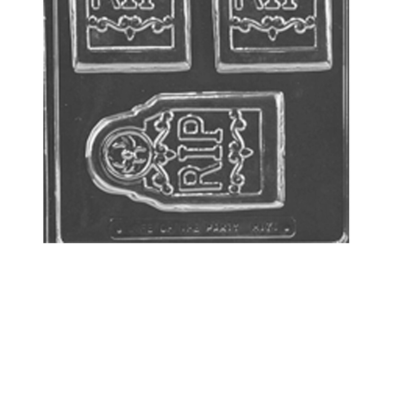 R.I.P. Tombstone Bar Chocolate Mold