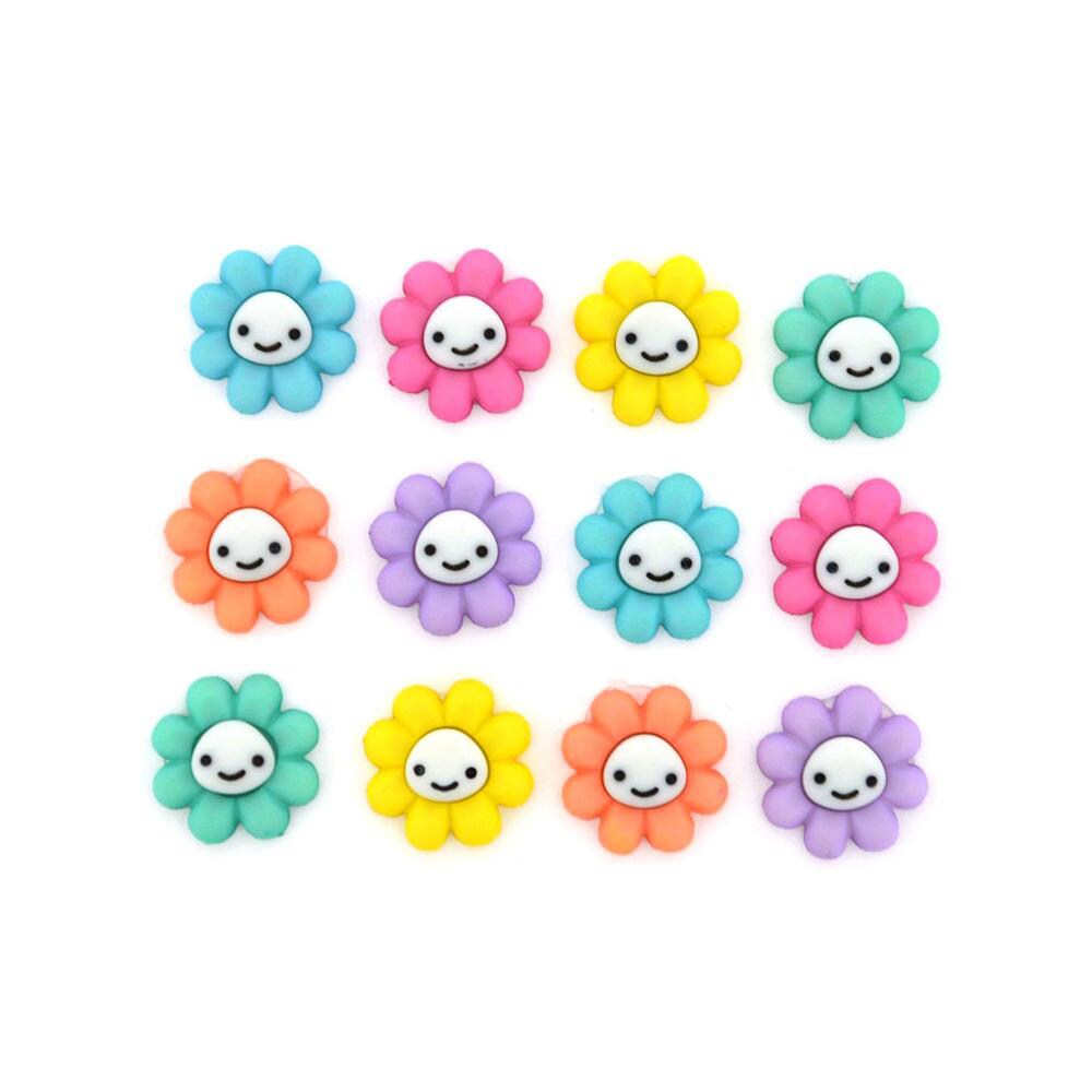 Dress It Up Button Shop Happy Little Flowers