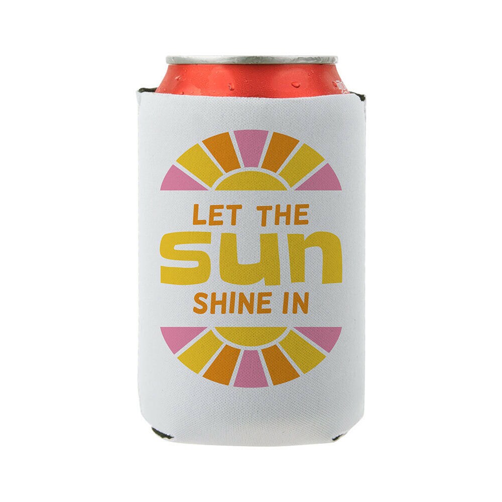 Sublimation Neoprene Can Cooler - 4 Pack