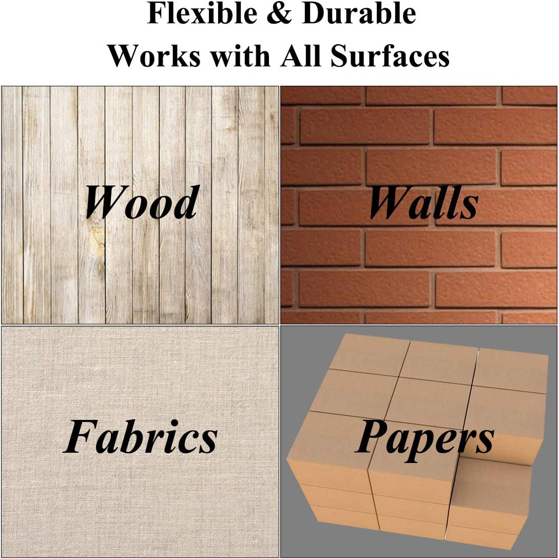 44 Pack Large Letter Stencils - 3 Fonts and 284 Designs