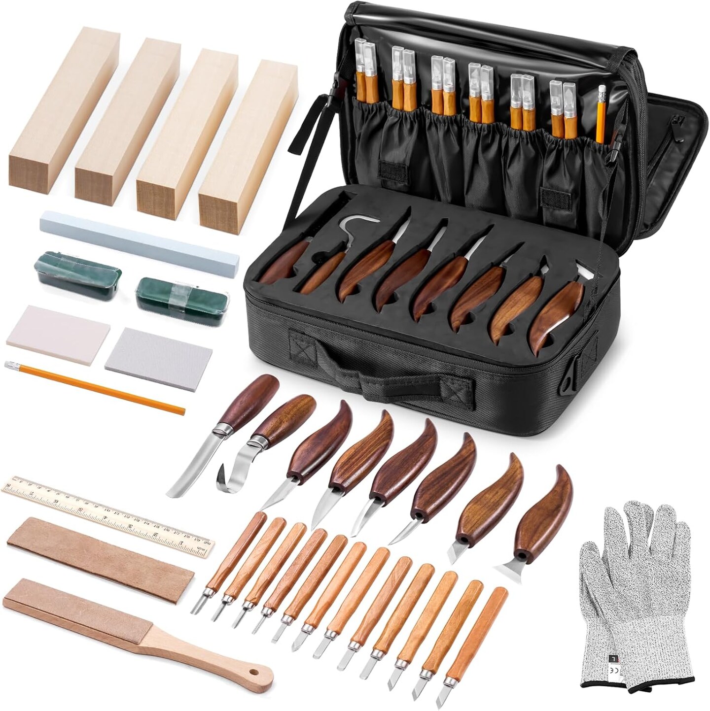 35-in-1 Whittling Kit for Beginners