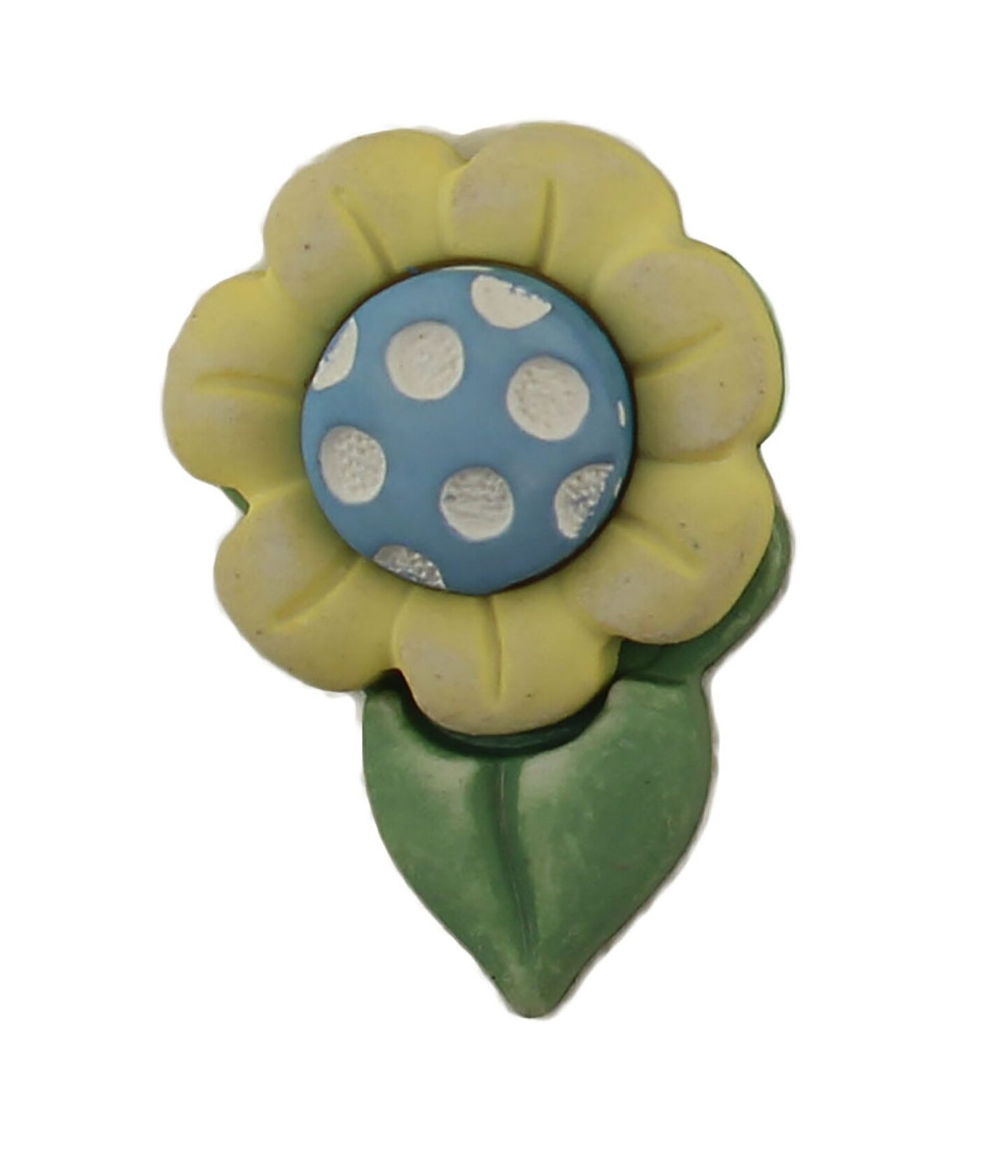 Garden Theme Decorative Buttons, 50-Pack, Spring Designs with Flowers, Ladybugs, Butterflies, 3D Shank Style for Crafts