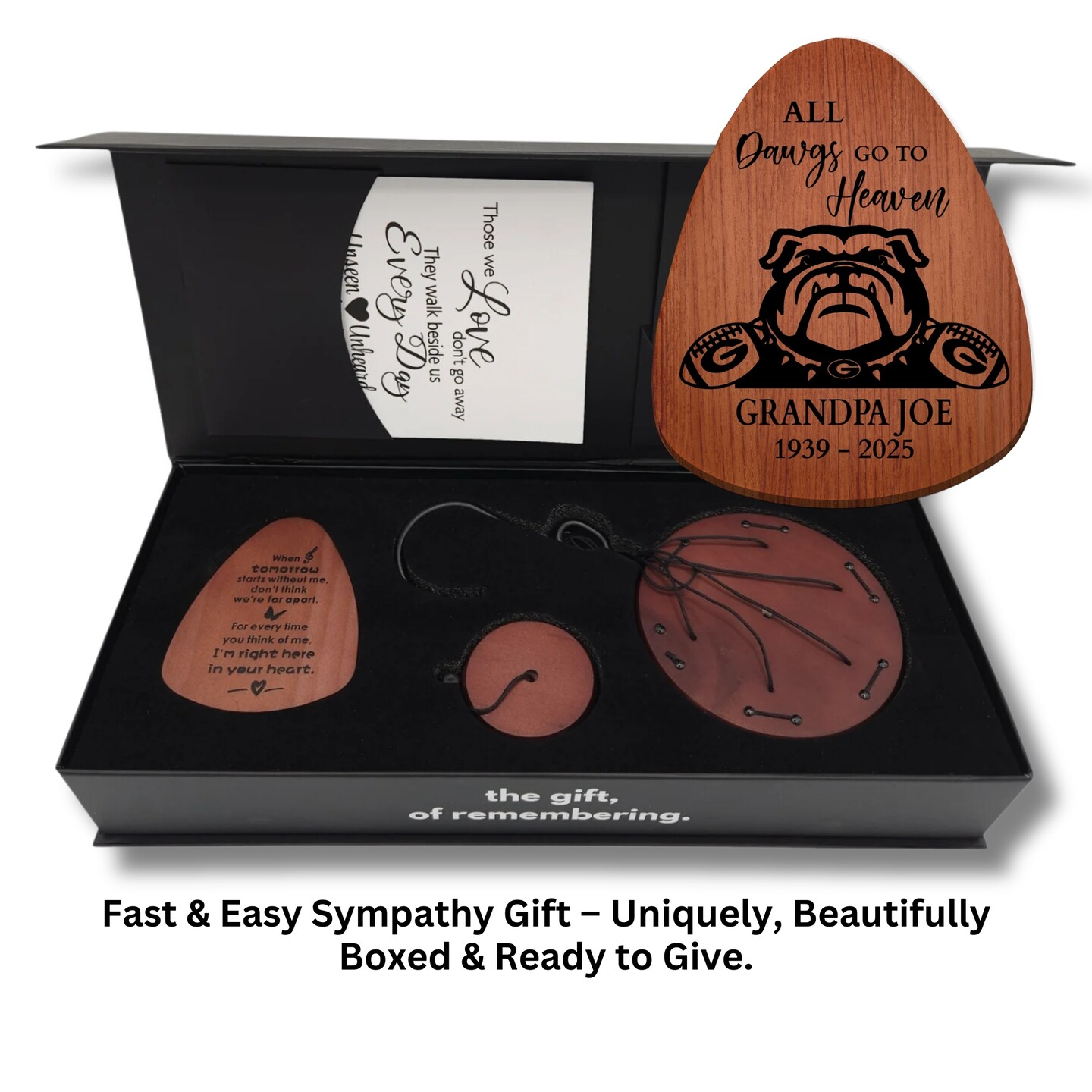 Georgia Bulldogs Football Memorial Wind Chimes for Sports Fans