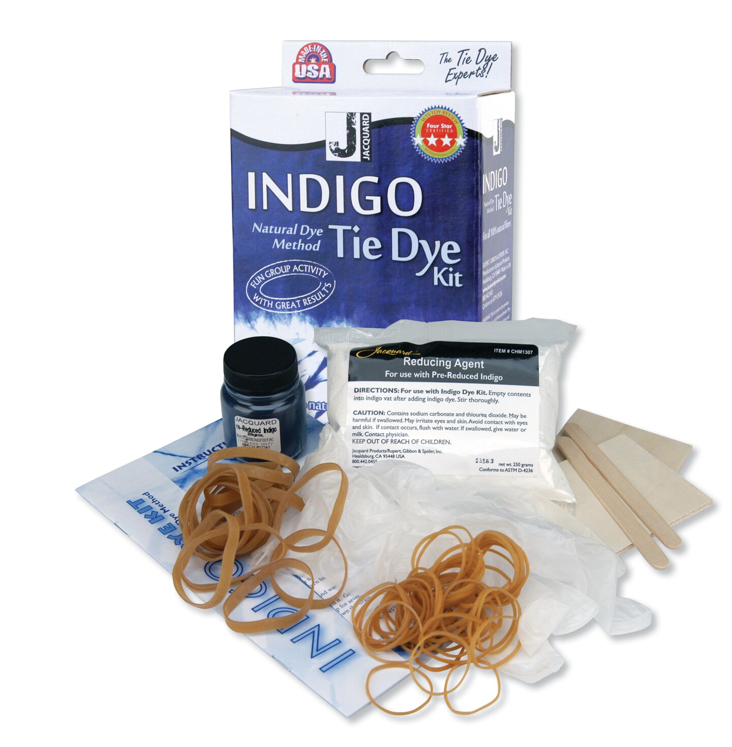Jacquard Indigo Tie-Dye Kit