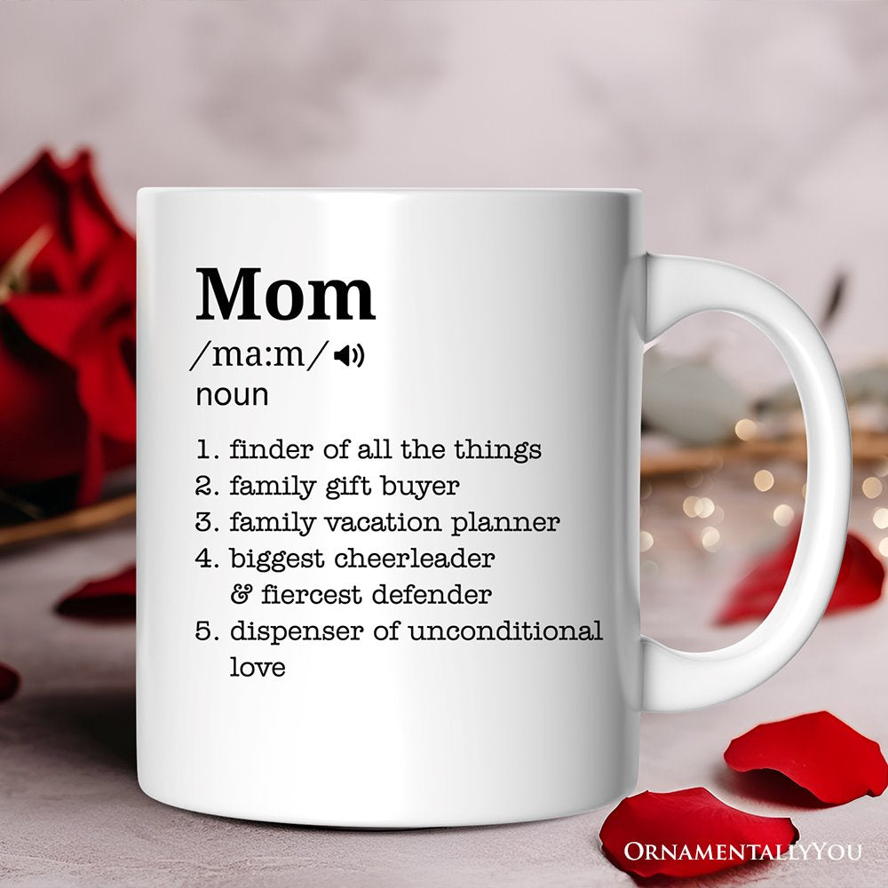 Mom Definition Mug, Funny Mothers Day Gift