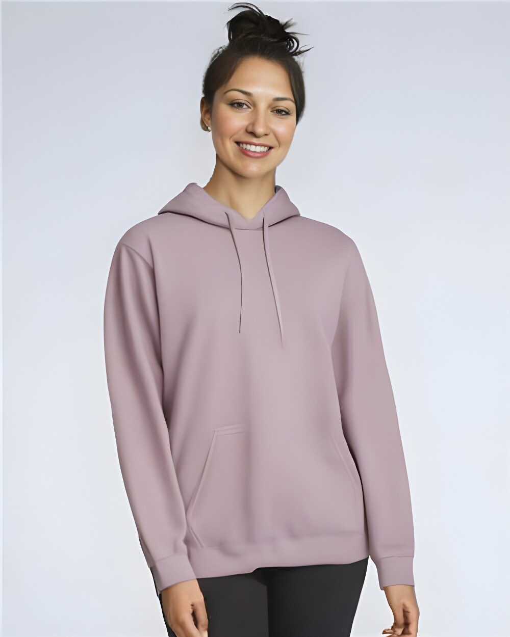 Gildan® Softstyle Midweight Hooded Long Sleeve Sweatshirt