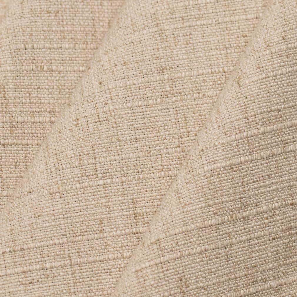 Natural Linen Look Textured Upholstery Fabric by The Yard - SKU: Giselle Wheat