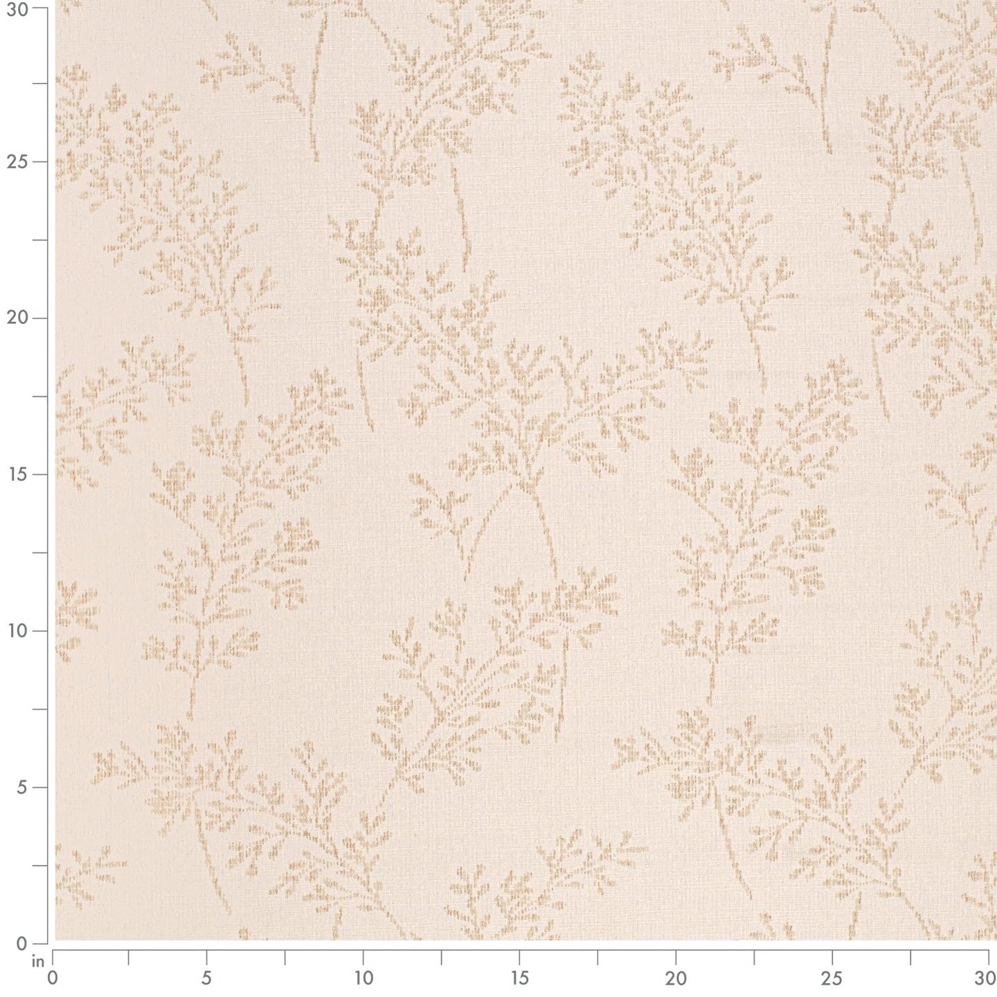 Beige Taupe Performance Grade Cotton Blend Woven Pattern Upholstery Fabric by The Yard - SKU: Cornelius Wheat