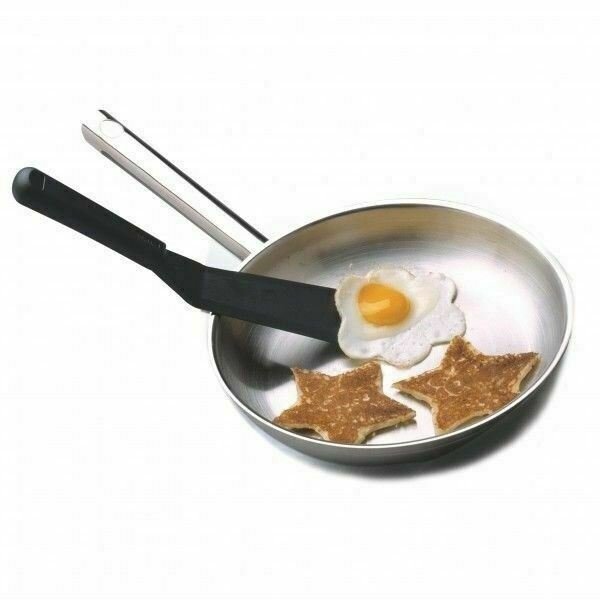 Norpro My Favorite Spatula - 11" Flexible Heat Resistant Nylon Turner - Black (2 Pack)