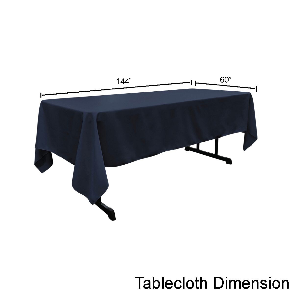 Rectangular Tablecloth Seamless Stain Resistant Wrinkle Resistant Polyester Poplin Color