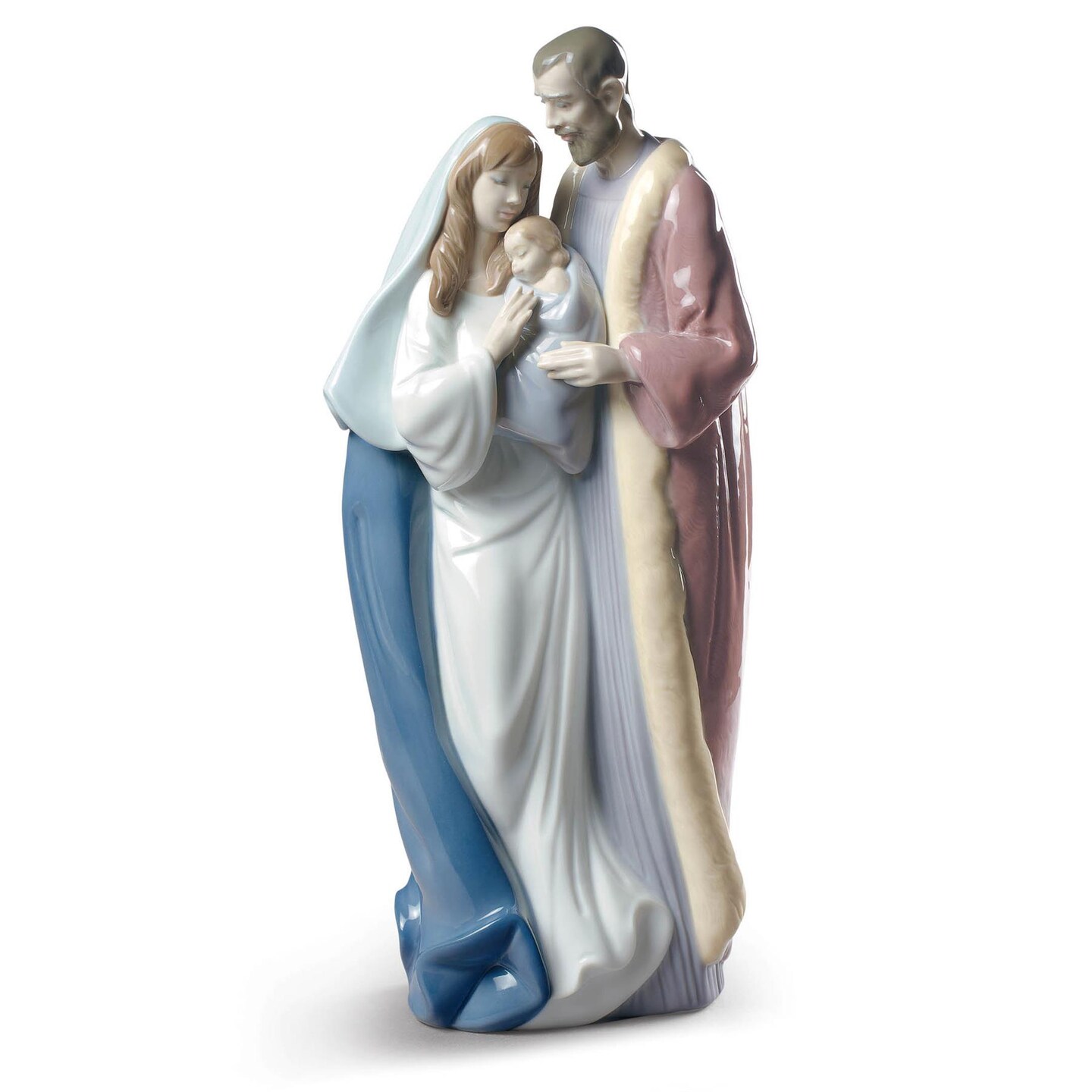 Lladro Blessed Family Holy Family Porcelain Nativity Figurine