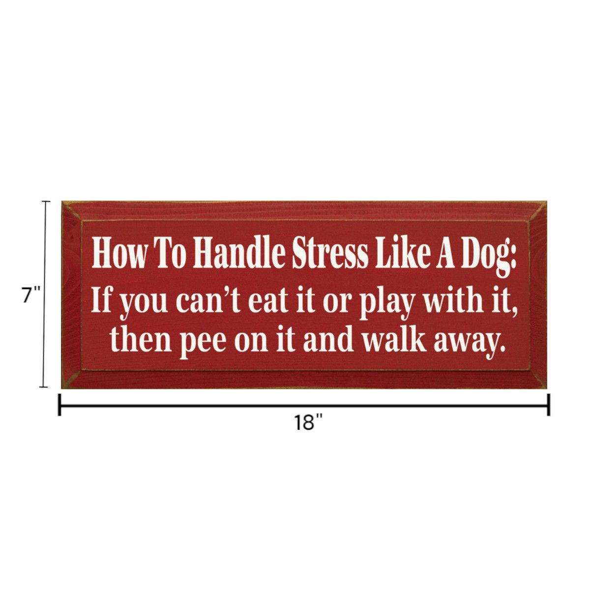 Farmhouse Style Funny Quote Wood Sign with Natural Knotty Pine Look