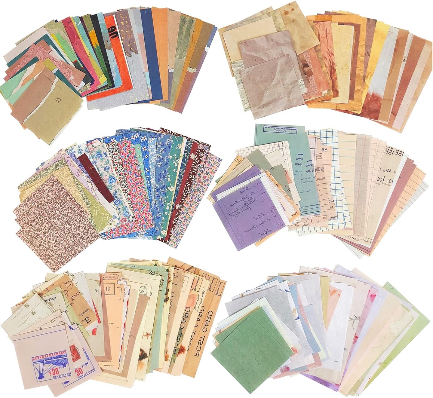 Vintage Scrapbooking Supplies Pack