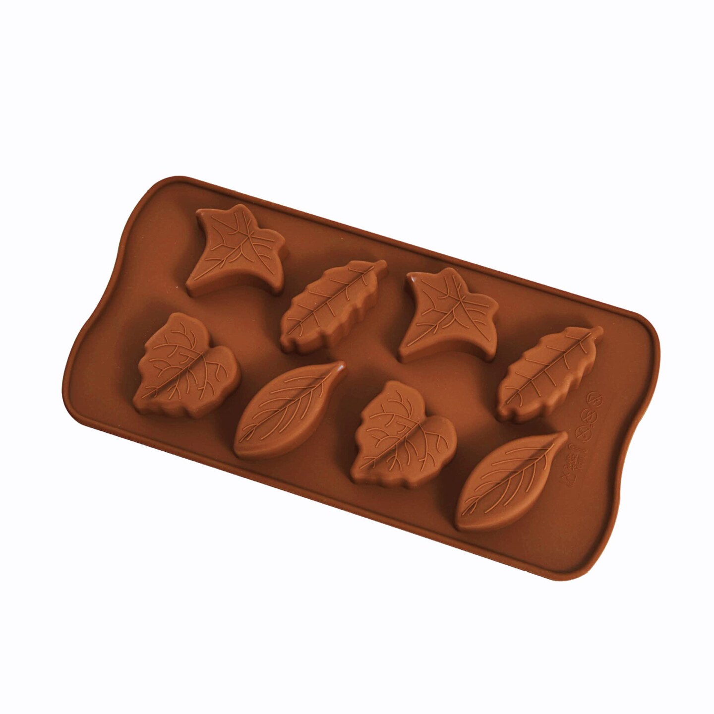 Fall Leaves Silicone Mold Flexible Candy Chocolate & Jelly Mold for Autumn Treats