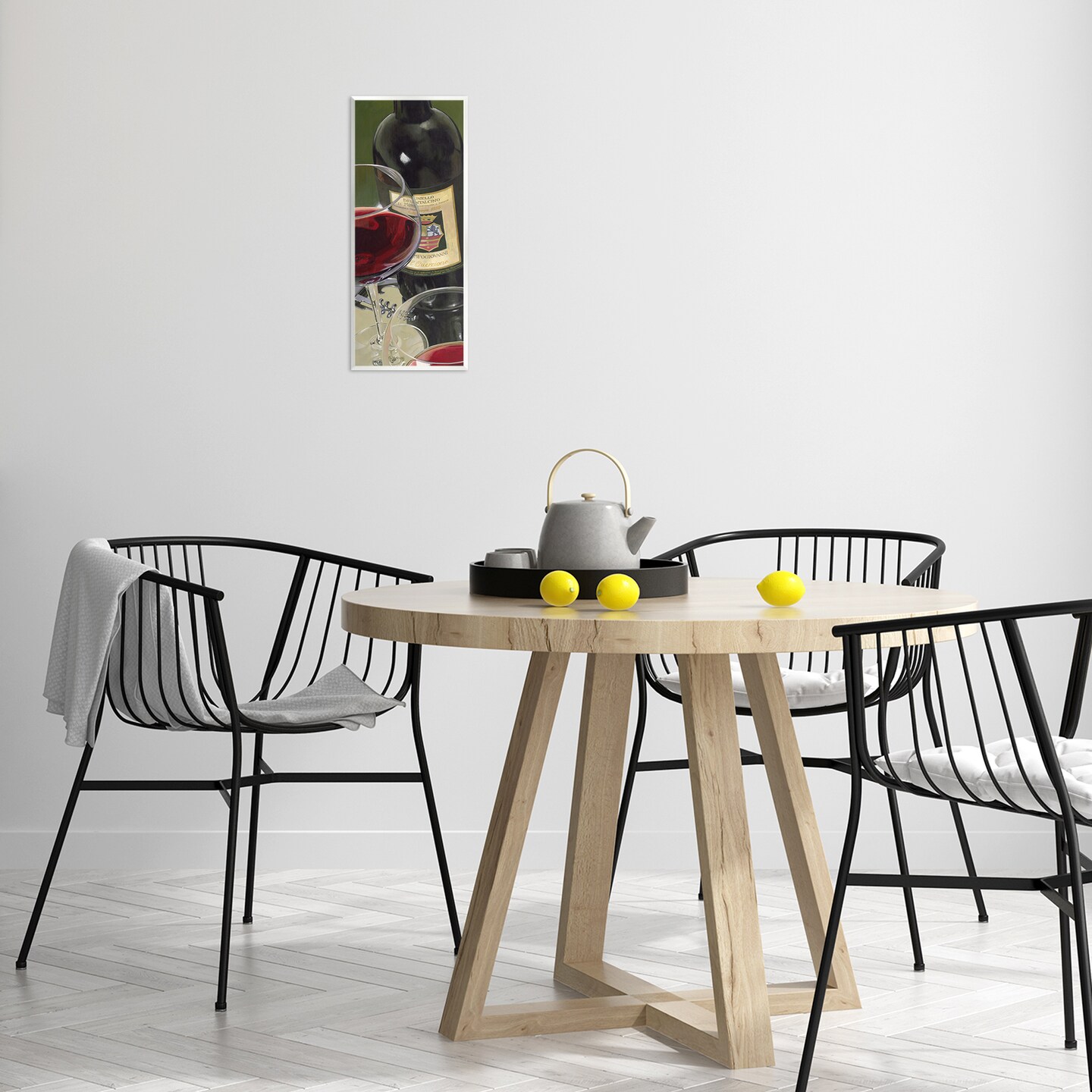 Stupell Industries Vintage Red Wine & Glasses Wall Plaque By Stefano Ferreri