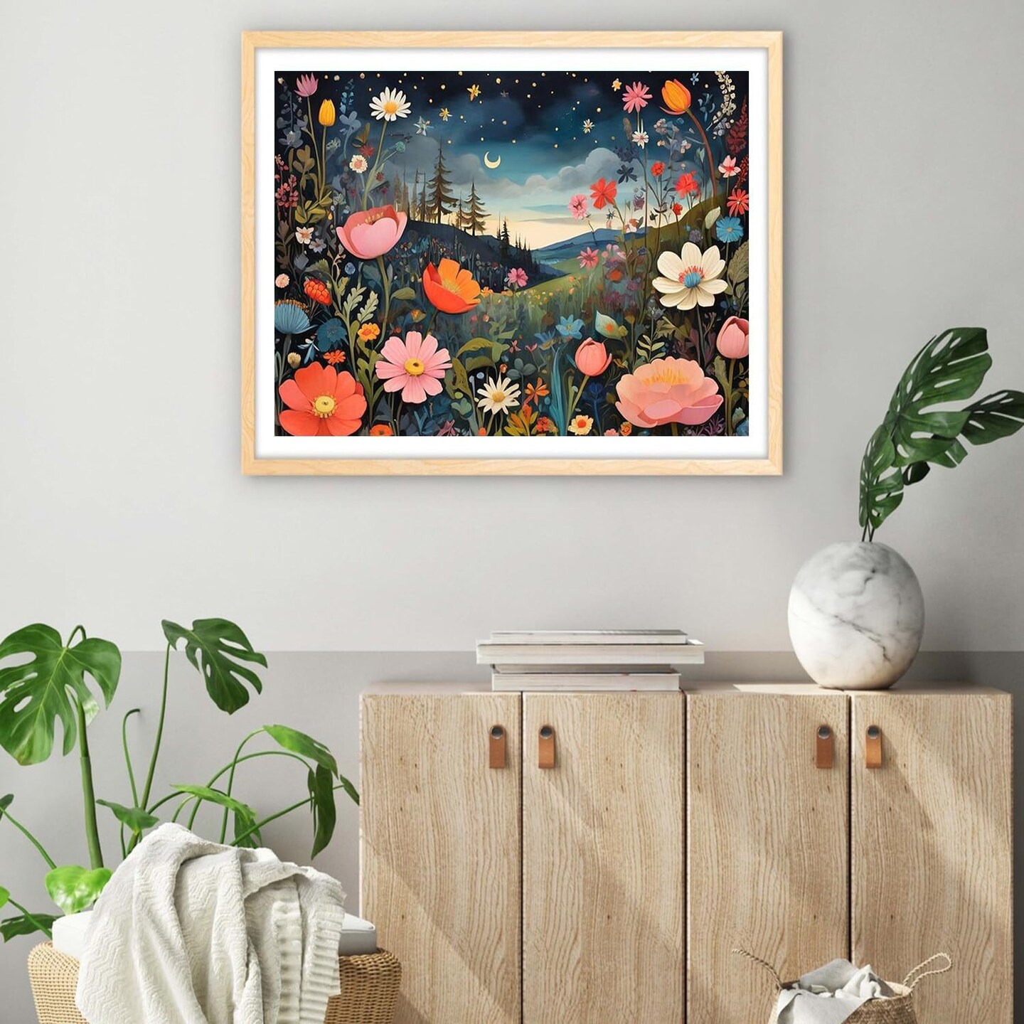 Wild Flowers Diamond Art Painting Kits for Adults