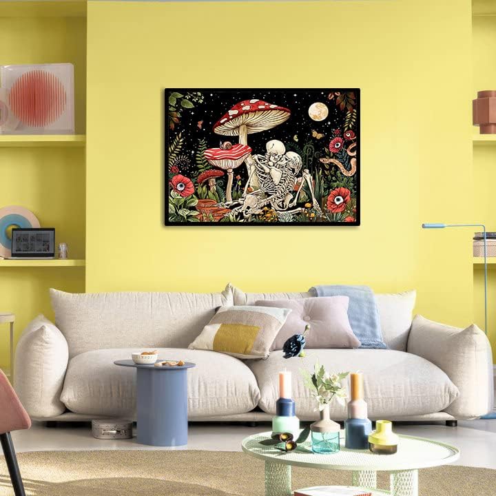 Mushroom 5D Diamond Painting Kits for Adults