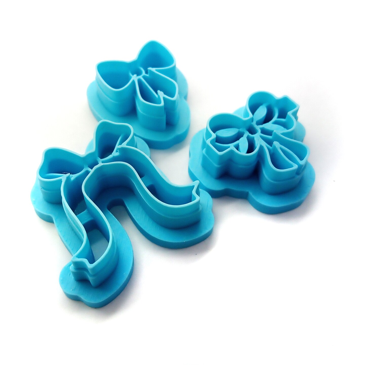 Ribbon Bow Clay Cutter Set, 3 pcs, Adorabilities