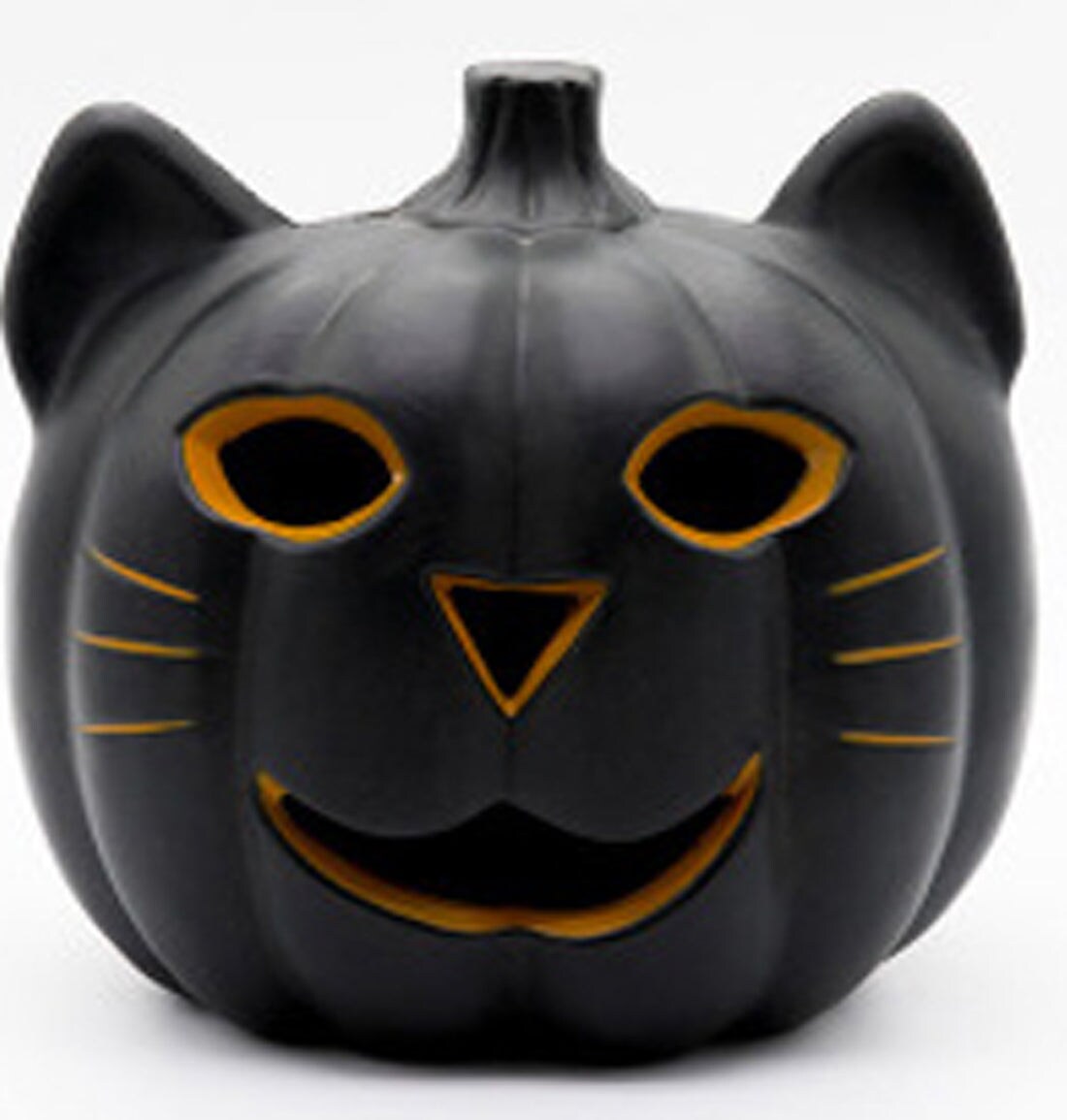 9&#x22; Battery Operated Jack-O-Lantern Cat