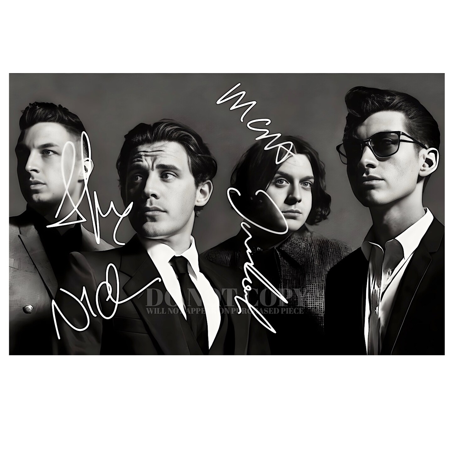 Arctic Monkeys Poster 11 X 17 | Magnificent Band Portrait | 2012