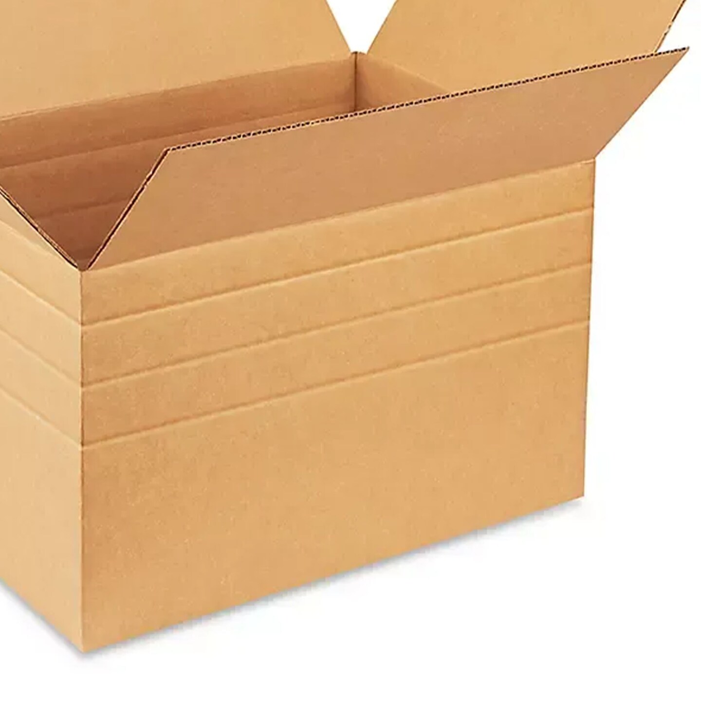 25 Pack Multi Depth Corrugated Cardboard Boxes for Packing Shipping and Storage 19 x 13 x 12 inch