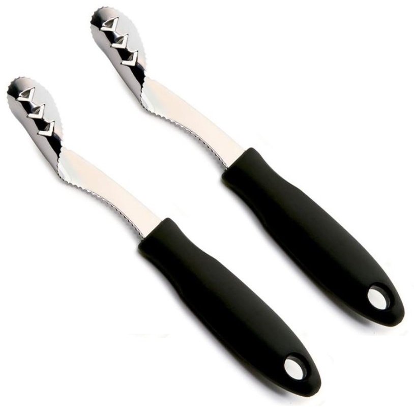 Norpro 8&#x22; Stainless Steel Jalapeno Pepper Corer / Seed Remover with Grip-EZ Handle