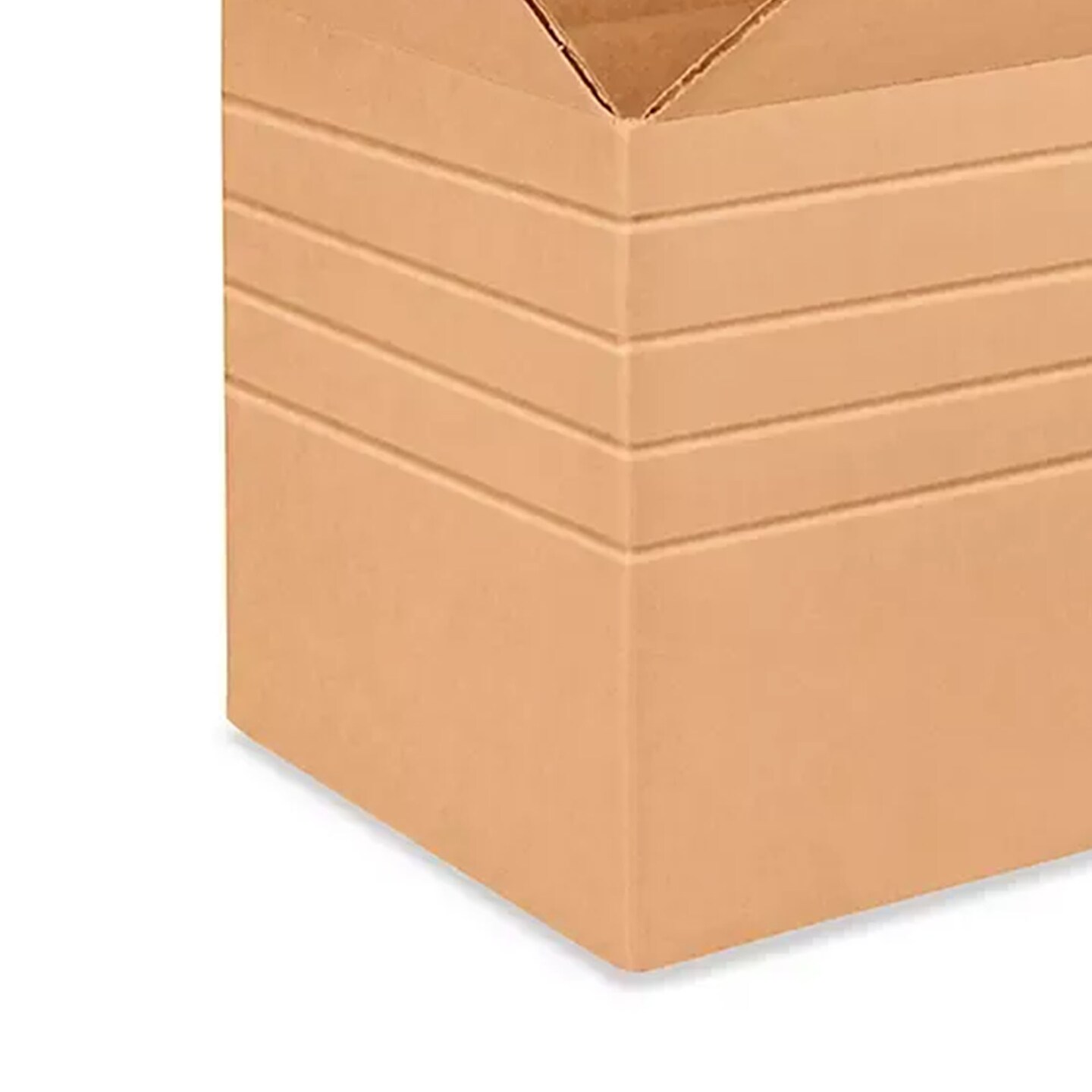 250 Pack Eco Friendly Multi Depth Corrugated Packing Boxes Strong Mailing Cartons 8 x 8 x 8 Inch