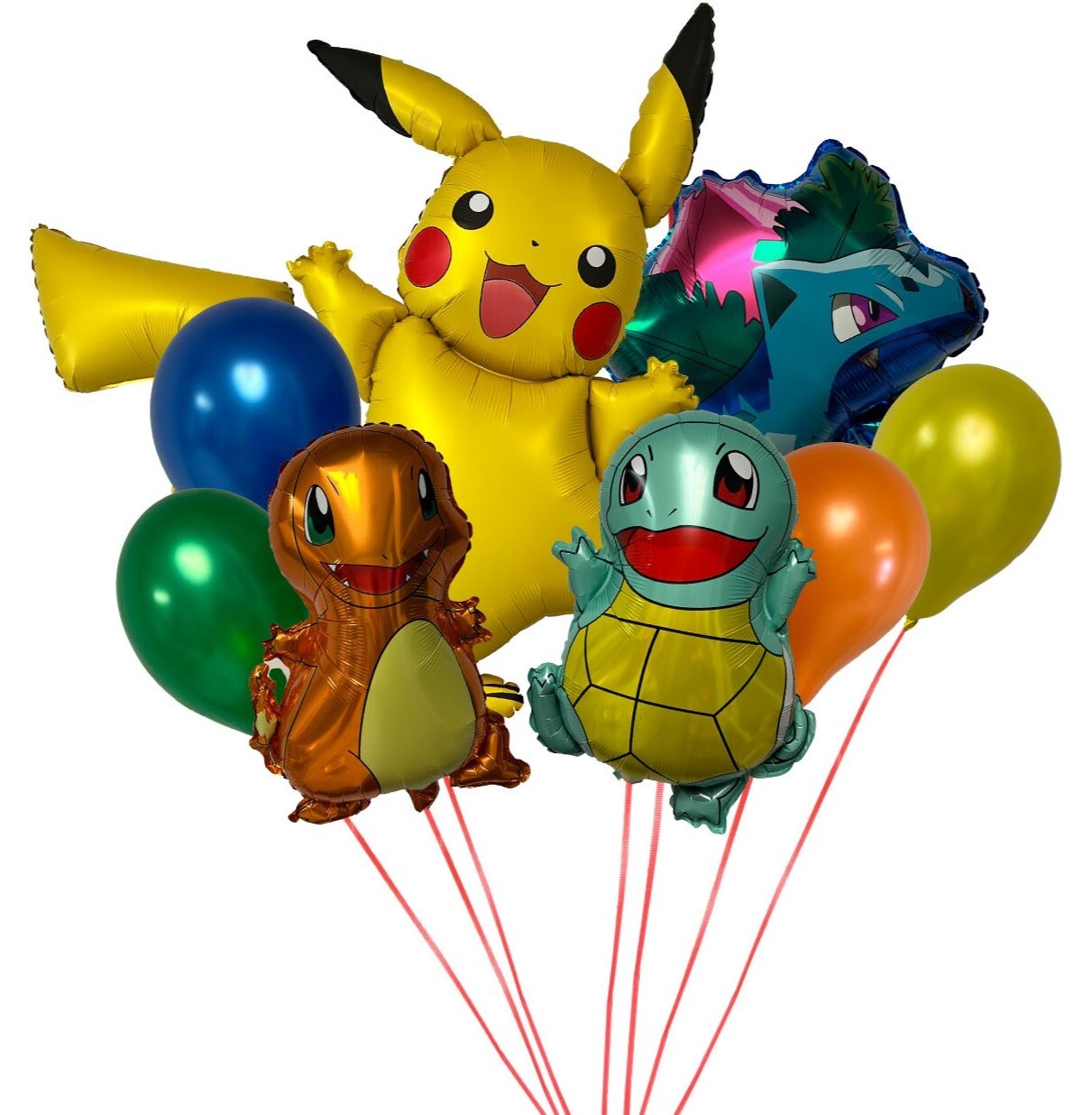 Pokemon 8 Piece Balloon Bouquet