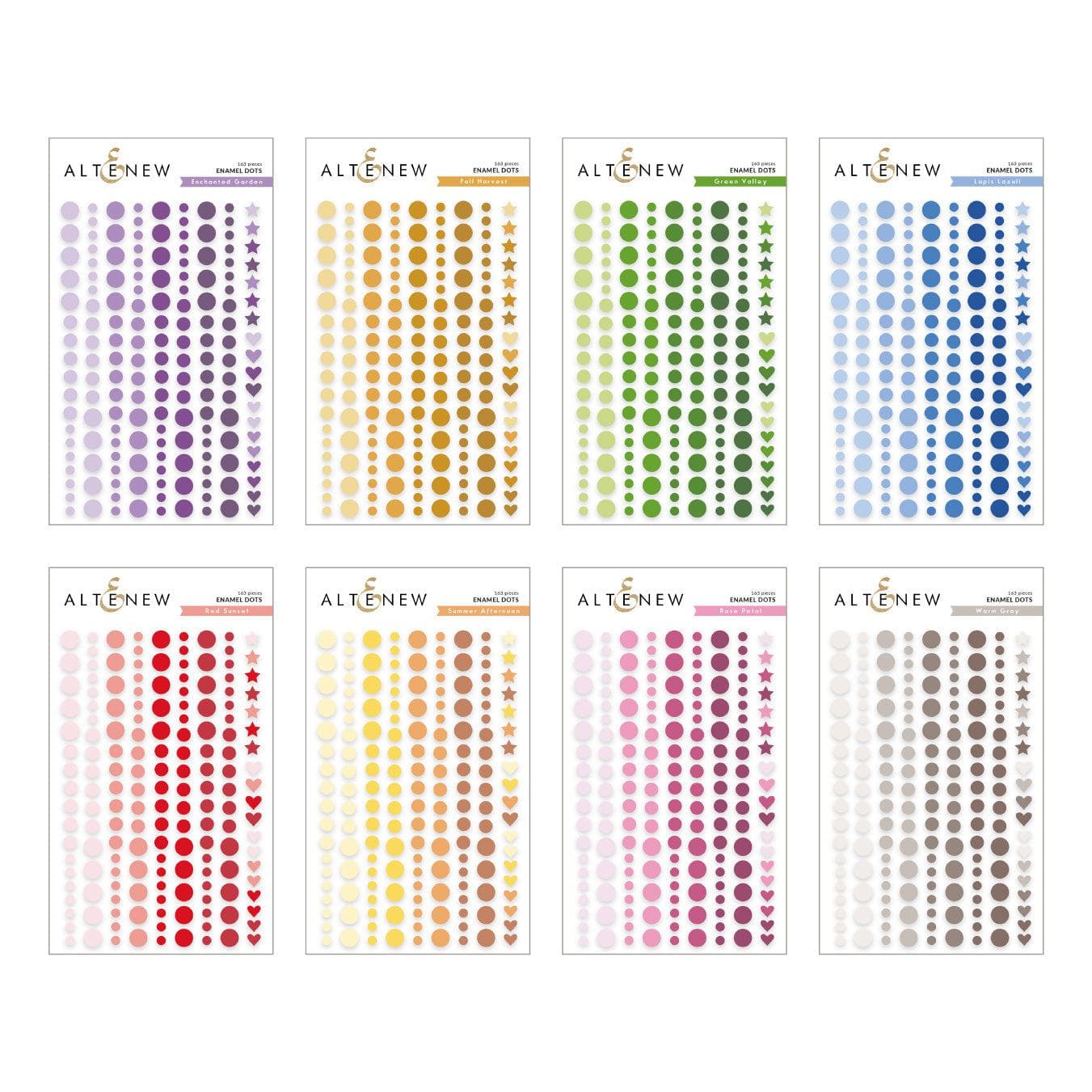 Enchanted Winter Enamel Dot Release Bundle