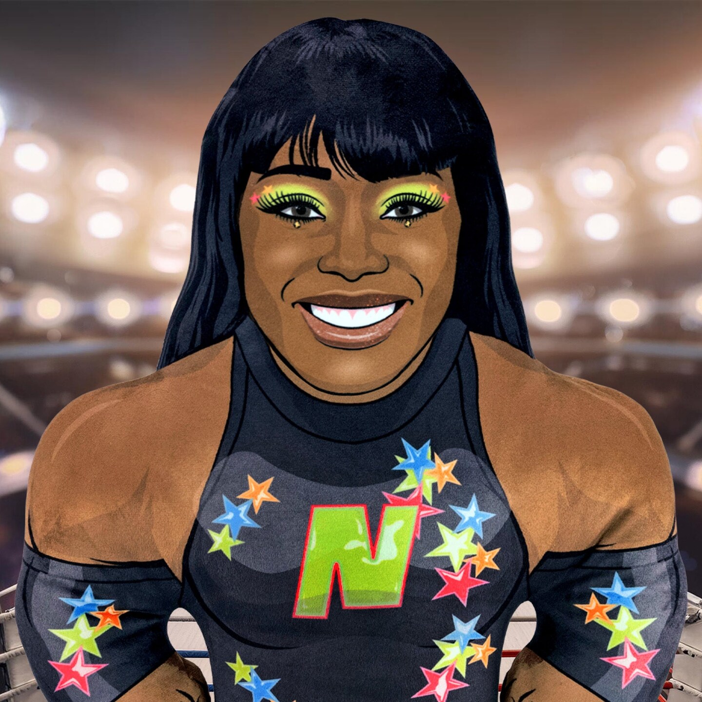 Bleacher Creatures Naomi  24&#x22; WWE Bleacher Buddy
