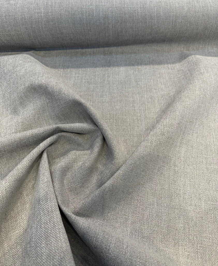 1 Yard Crypton Performance Sense Stone Gray Upholstery Fabric