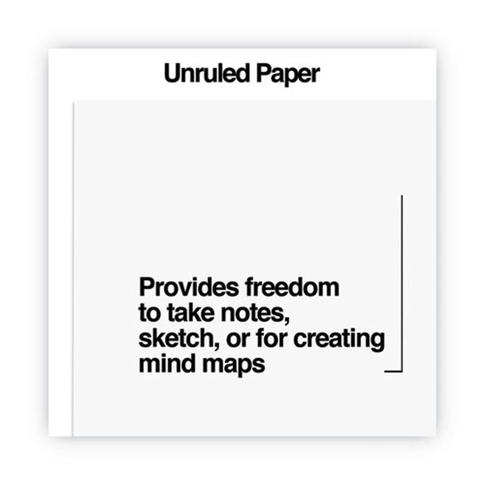 Universal 100 Sheet Unruled 4 in. x 6 in. Scratch Pads - White (12/Pack)