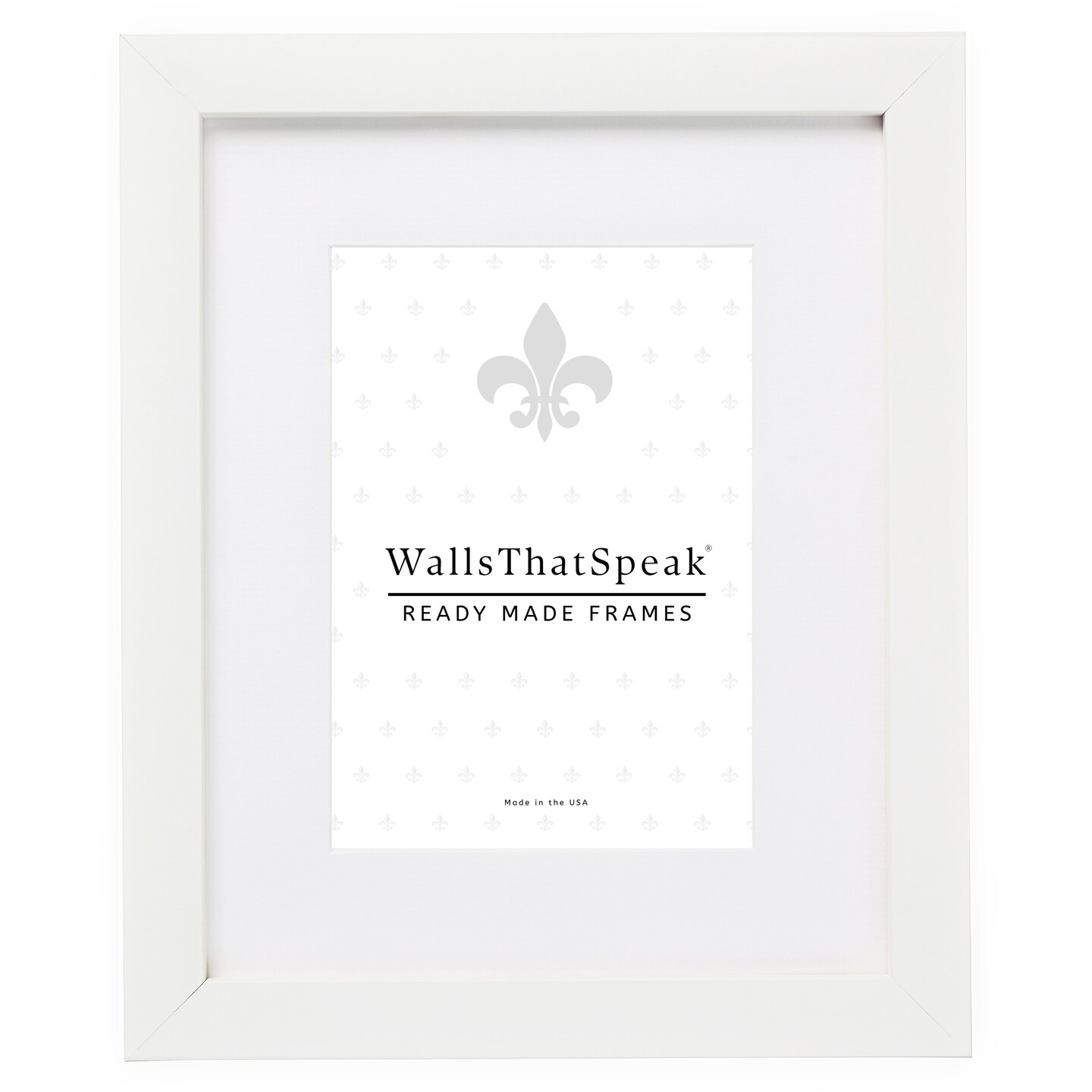 12x36 Matted Picture Frame, Confetti 0.875 Inch Wood  Moulding, Wall Display Frame for Art, Posters, or Photos by wallsthatspeak
