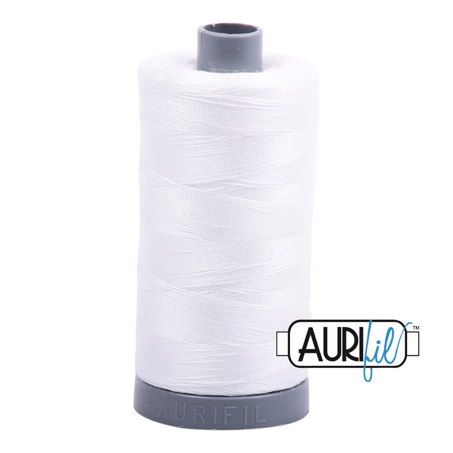Natural White (2021) | 28wt Large Spool (750M / 820Y) | Aurifil Thread