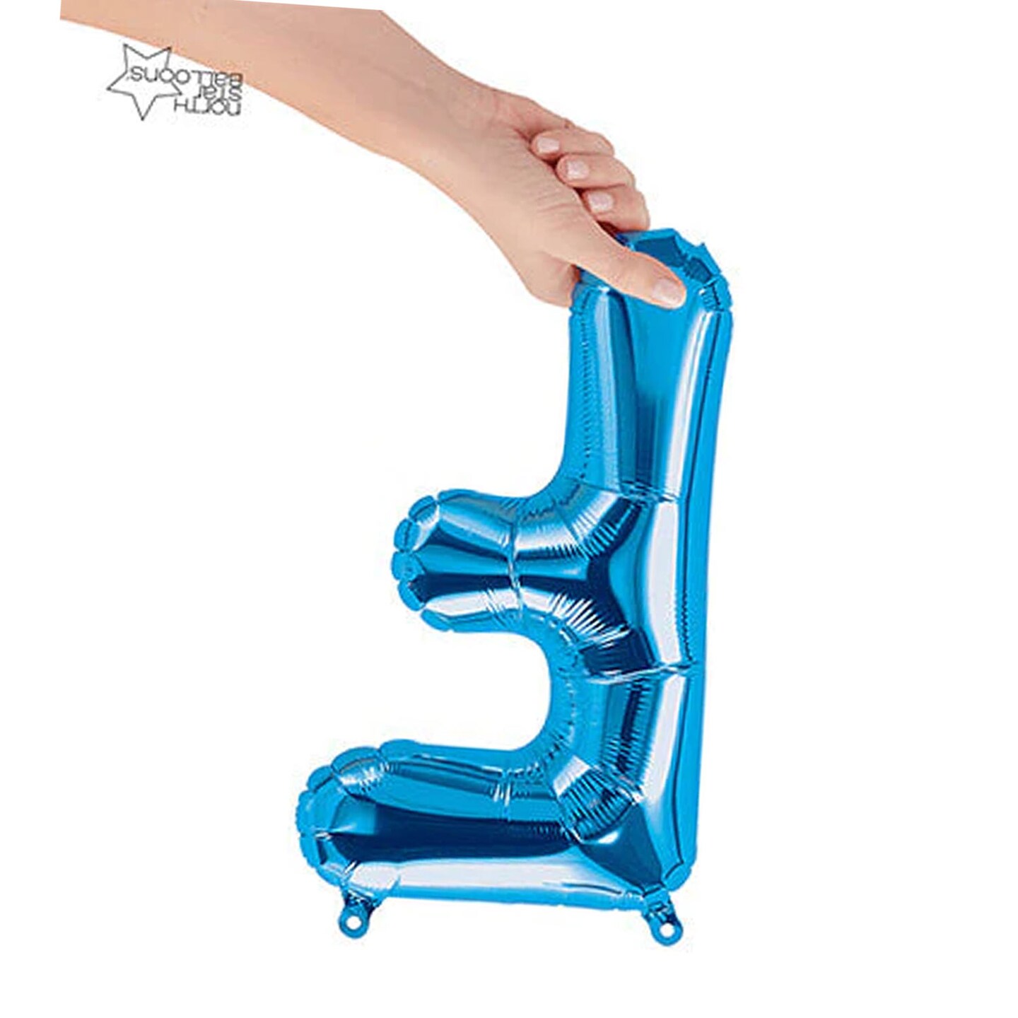 NorthStar Balloons&#xAE; 16 Inch Letter F Blue Air Fill Only