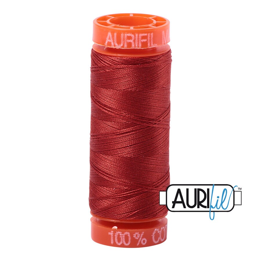 Pumpkin Spice (2395) | 50wt Small Spool (200M / 220Y) | Aurifil Thread