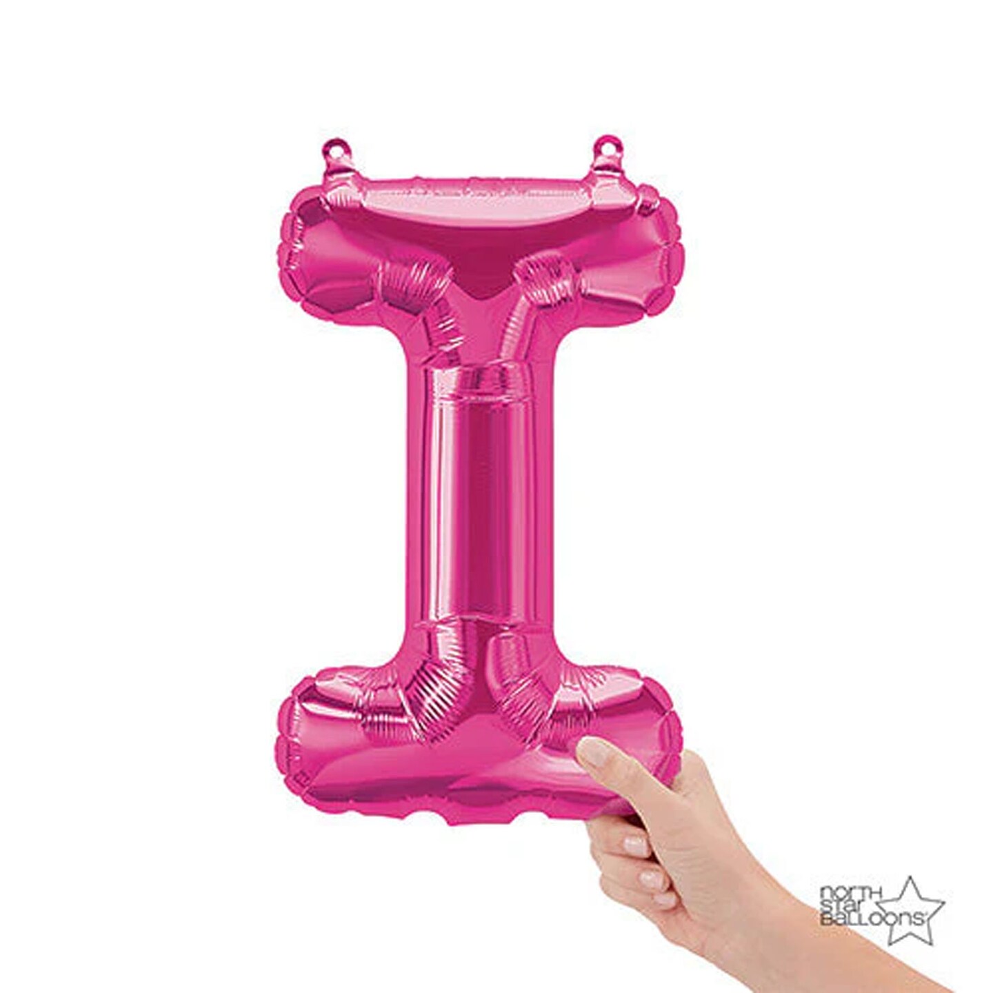 NorthStar Balloons&#xAE; 16 Inch Letter I Magenta Air Fill Only