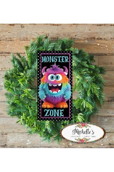 Monster Zone Furry Monster Sign