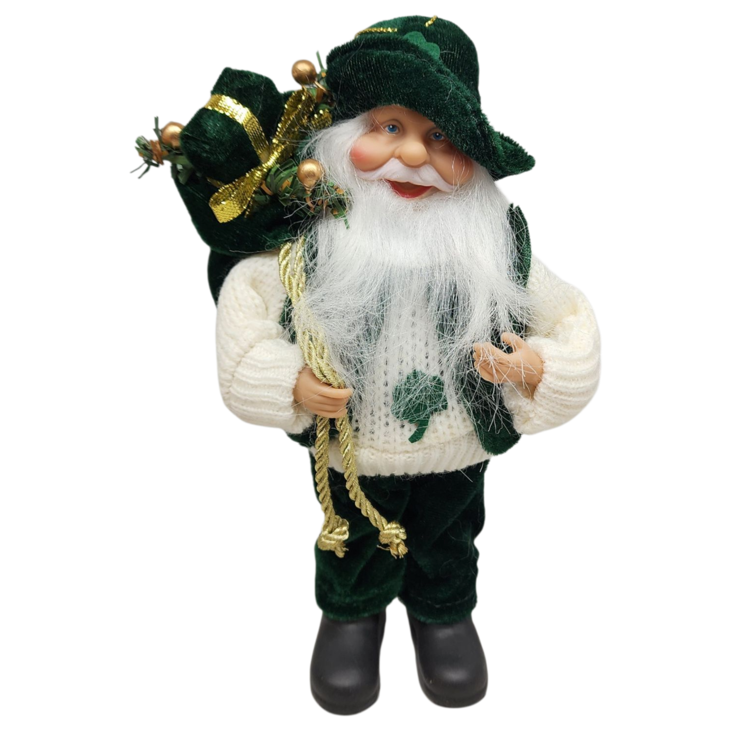 Lucky Leprechaun Santa Figurine Ornament - 9 inches | Michaels